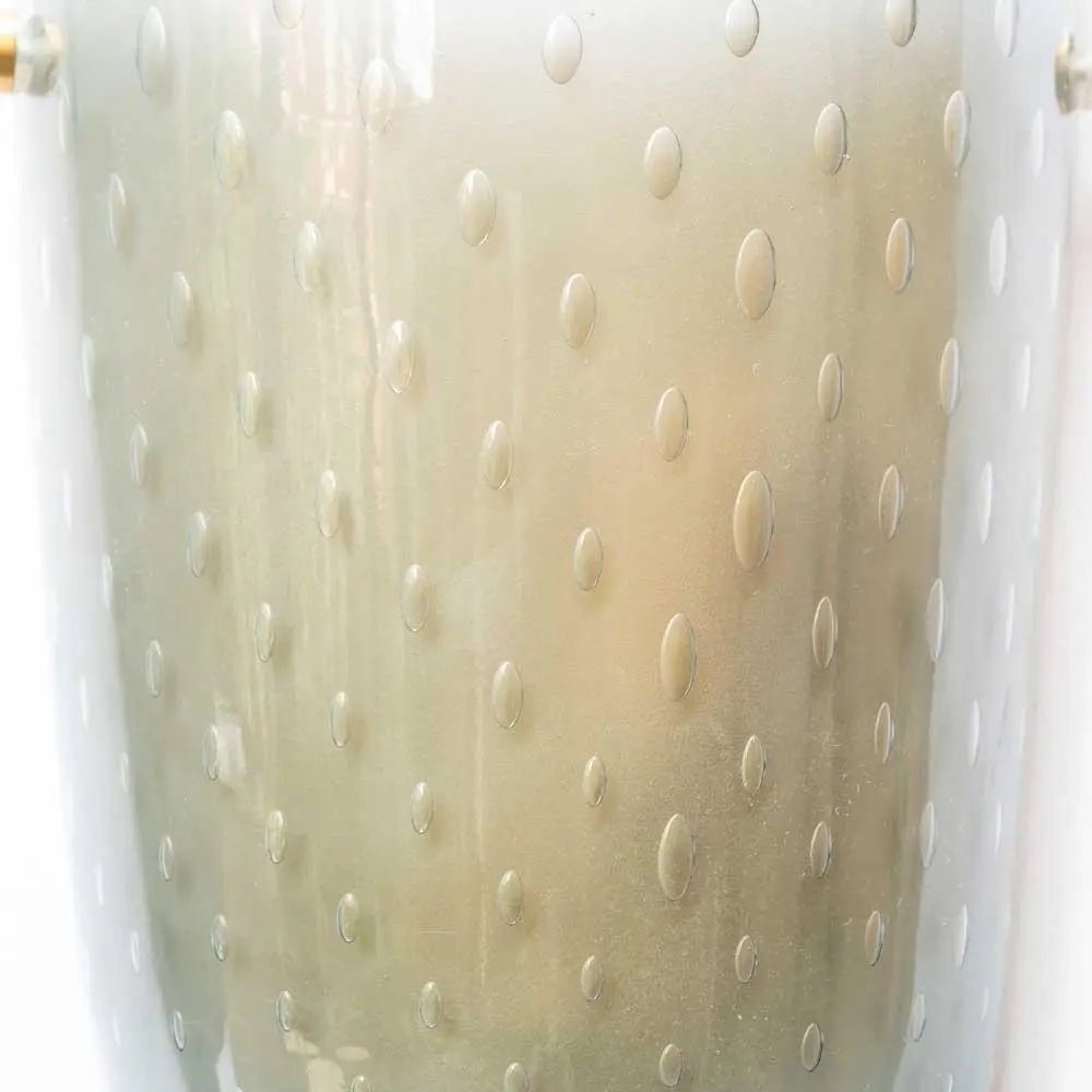 Smoke Grey Glass Wall Lights from Seguso, 1960s, Set of 2